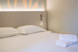 Individually decorated, individually furnished, desk, blackout curtains