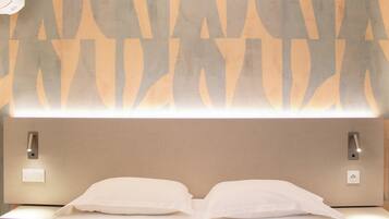 Individually decorated, individually furnished, desk, blackout drapes