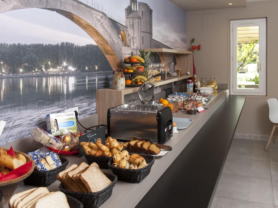 Daily buffet breakfast (EUR 14.50 per person)