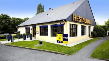 Voorkant van accommodatie