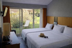 Standard Room, Multiple Beds | Premium bedding, desk, blackout drapes, soundproofing