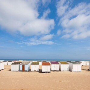 Na praia 