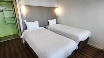 Tempur-Pedic beds, desk, soundproofing, iron/ironing board