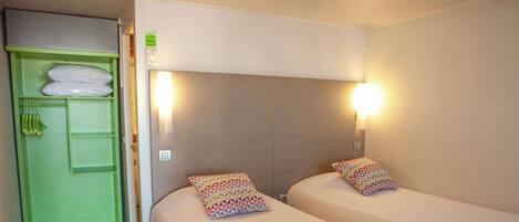 Tempur-Pedic beds, desk, soundproofing, iron/ironing board