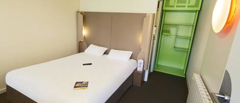 Chambre Standard, 1 lit double | Literie de qualité supérieure, bureau, rideaux occultants