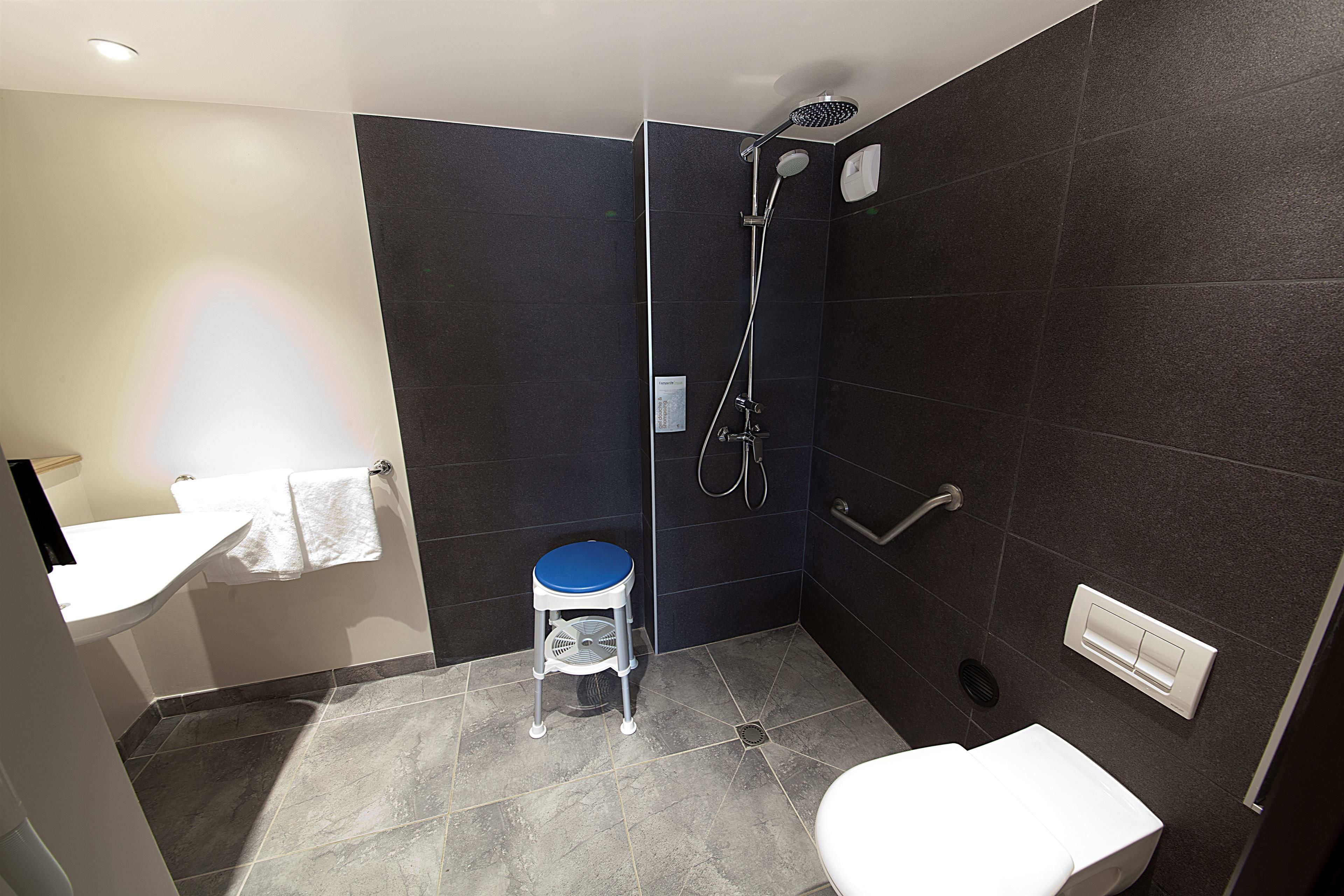 next generation, standard room, 1 double bed | accessible bathroom