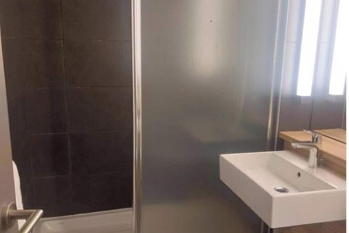 junior room, 1 double bed | premium bedding, desk, soundproofing, free wifi