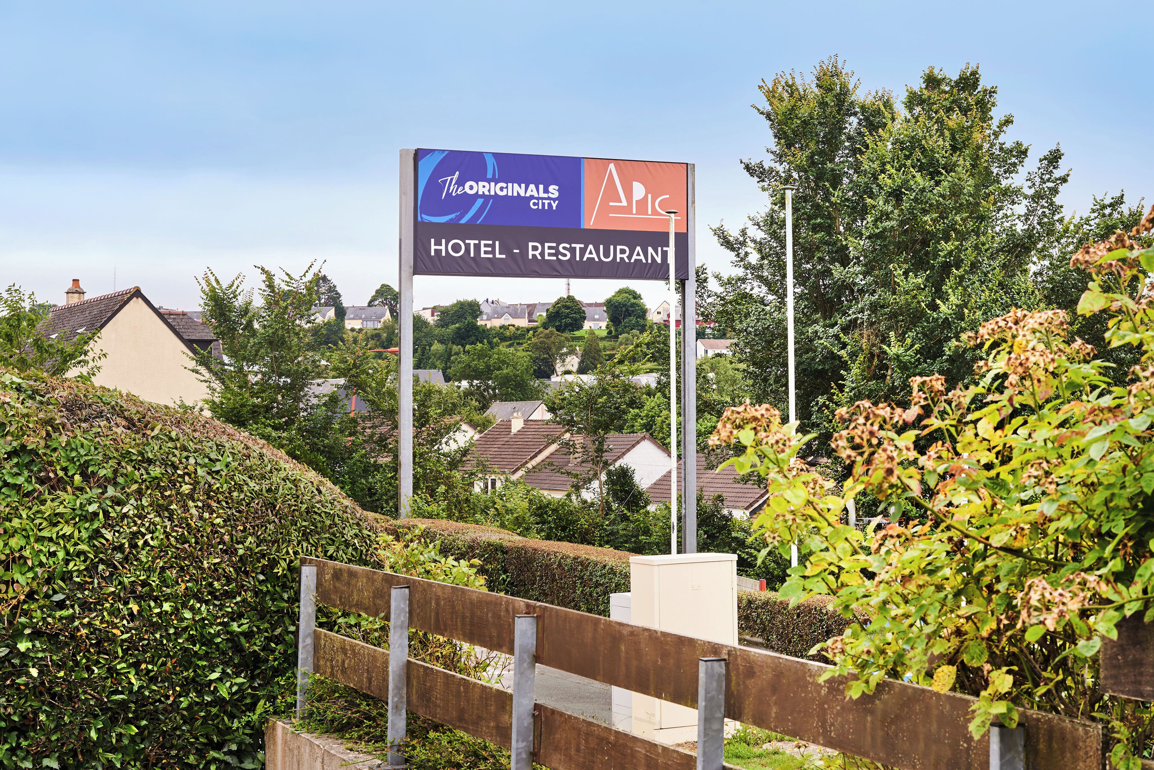 Façade de l’hébergement