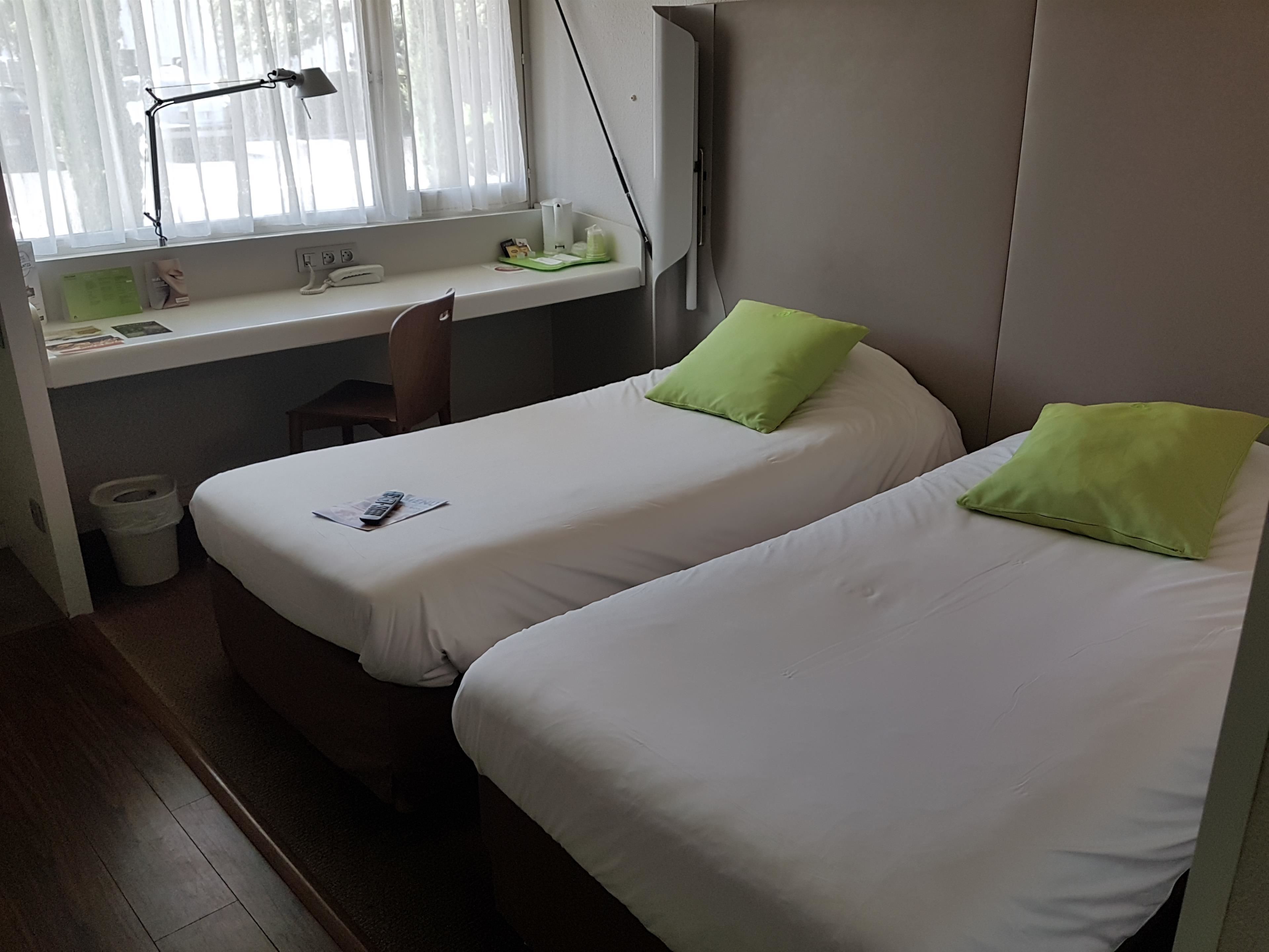 next generation, standard room, 2 single beds | premium bedding, desk, blackout curtains, soundproofing