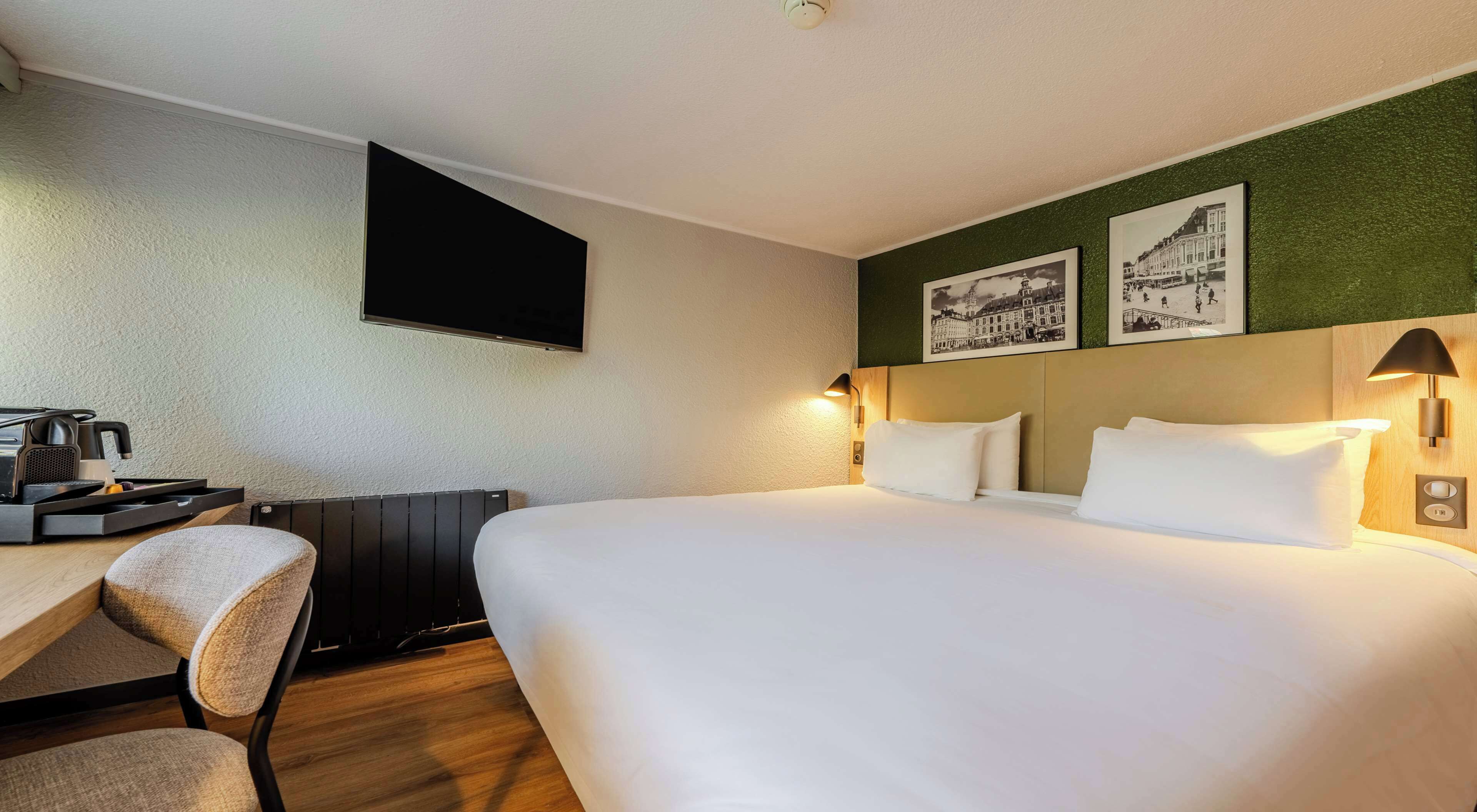 superior room, 1 king bed | premium bedding, desk, laptop workspace, blackout curtains