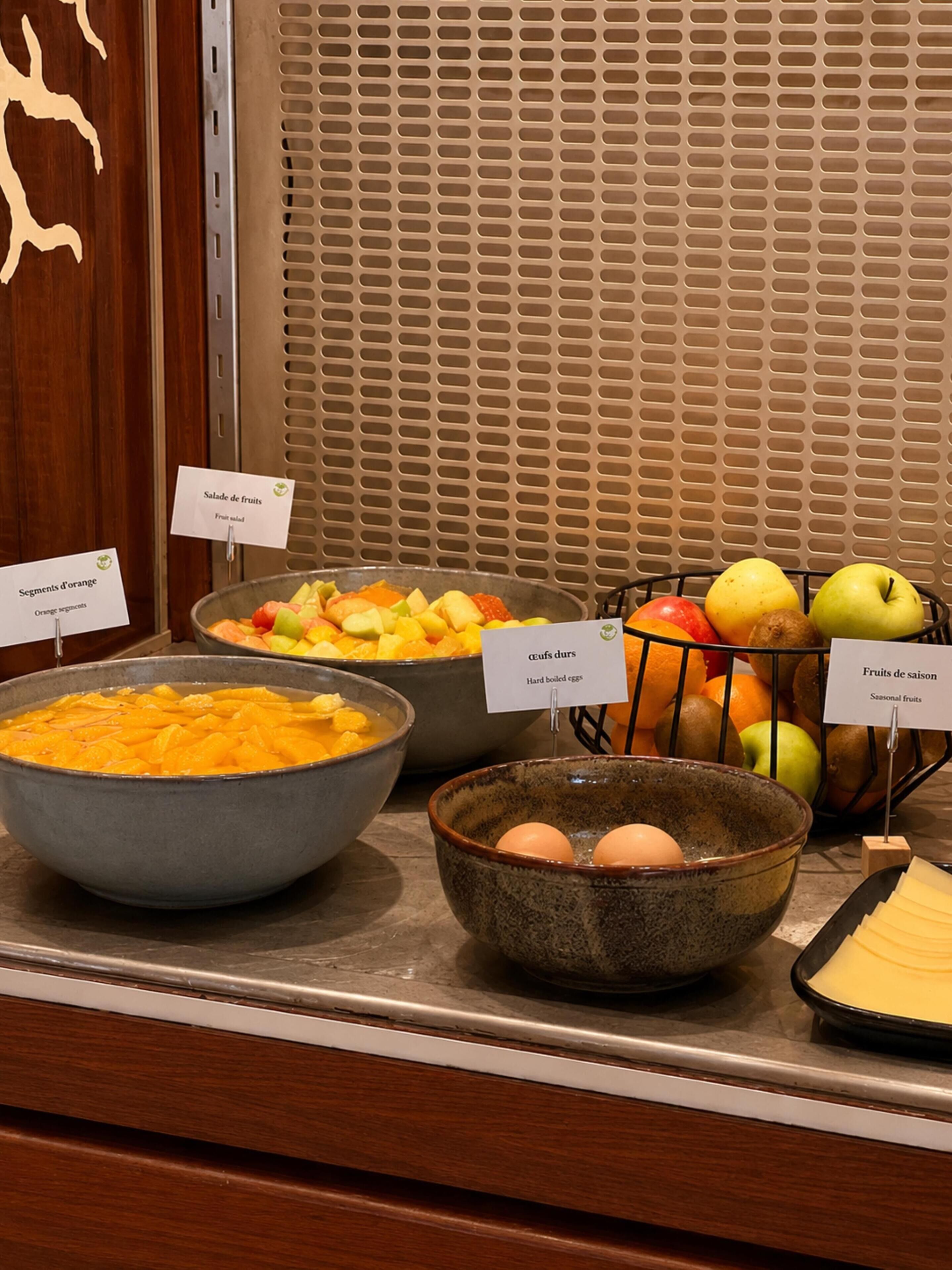 Breakfast area