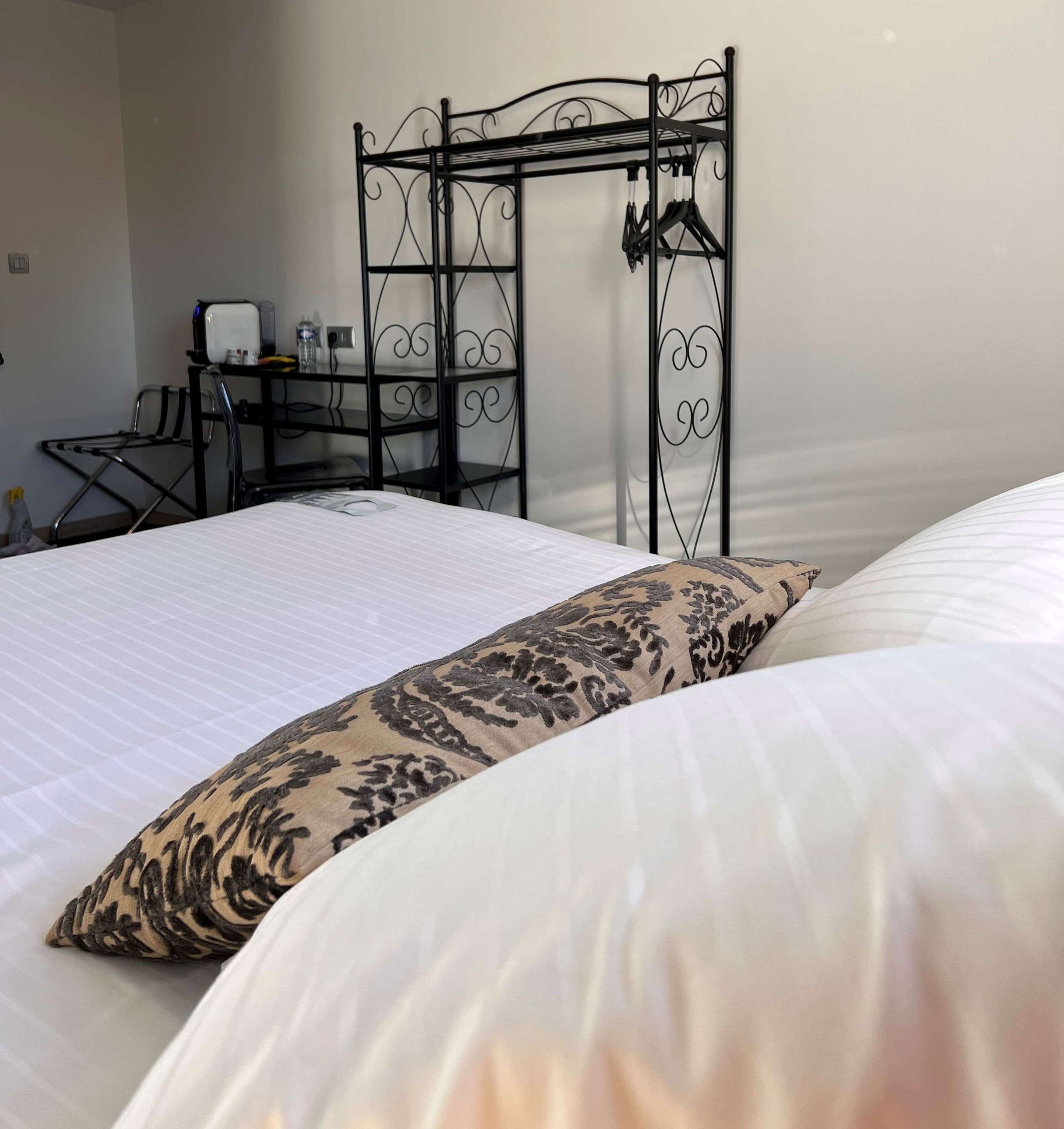 desk, laptop workspace, blackout curtains, soundproofing