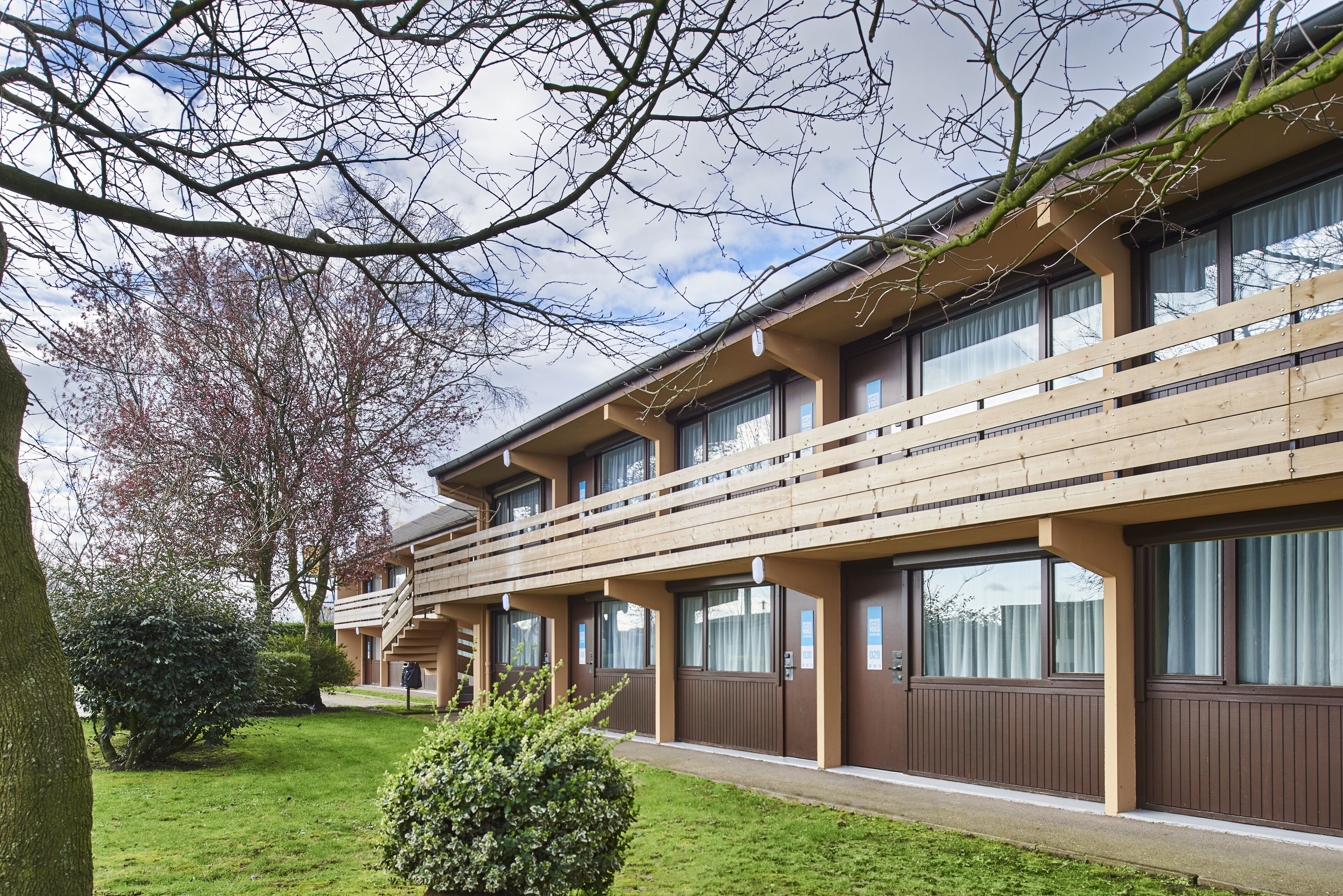 Façade de l’hébergement