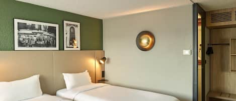Chambre Standard, 2 lits une place