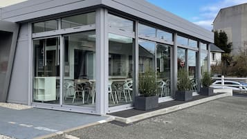 Voorkant van accommodatie