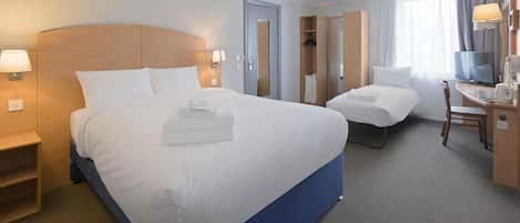 Desk, iron/ironing board, free cribs/infant beds, free WiFi