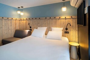 Premium bedding, individually furnished, desk, soundproofing