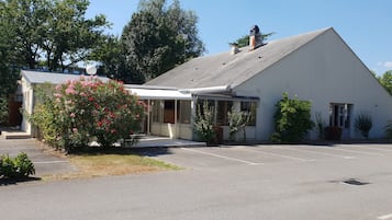 Façade de l’hébergement