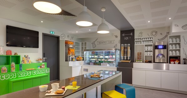 Petit déjeuner buffet compris tous les jours