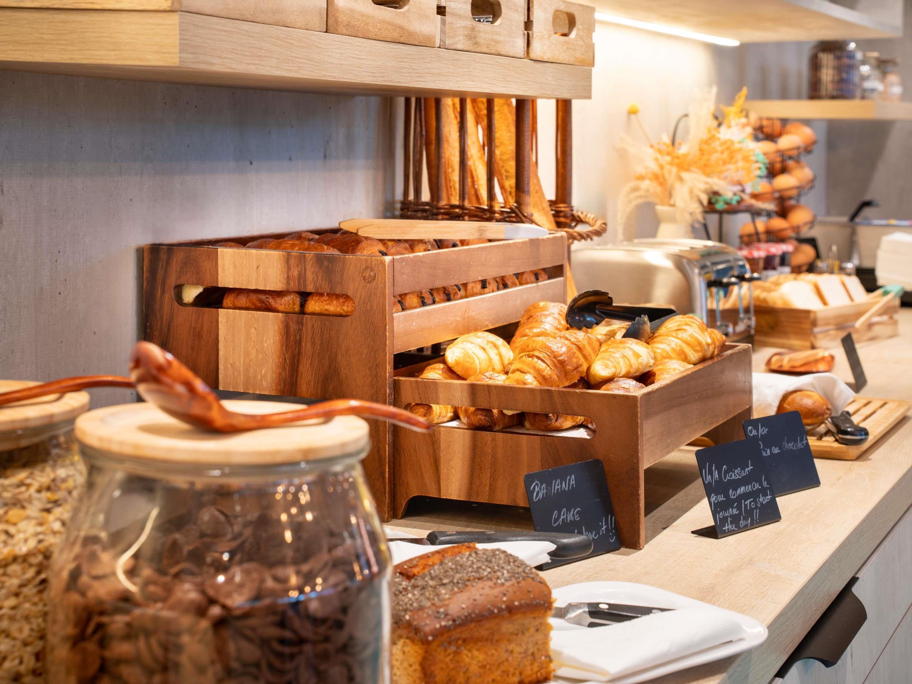 Gratis frukostbuffé varje dag 