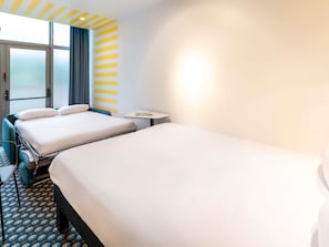 Quarto standard, 1 cama de casal e sofá-cama | Cortinas blackout, quartos à prova de som, ferros/tábuas de passar roupa