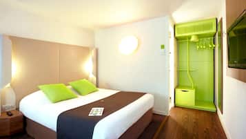 Literie de qualité supérieure, bureau, chambres insonorisées