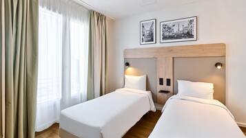 Standard Room, 2 Twin Beds | Free cribs/infant beds, free WiFi, bed sheets, alarm clocks