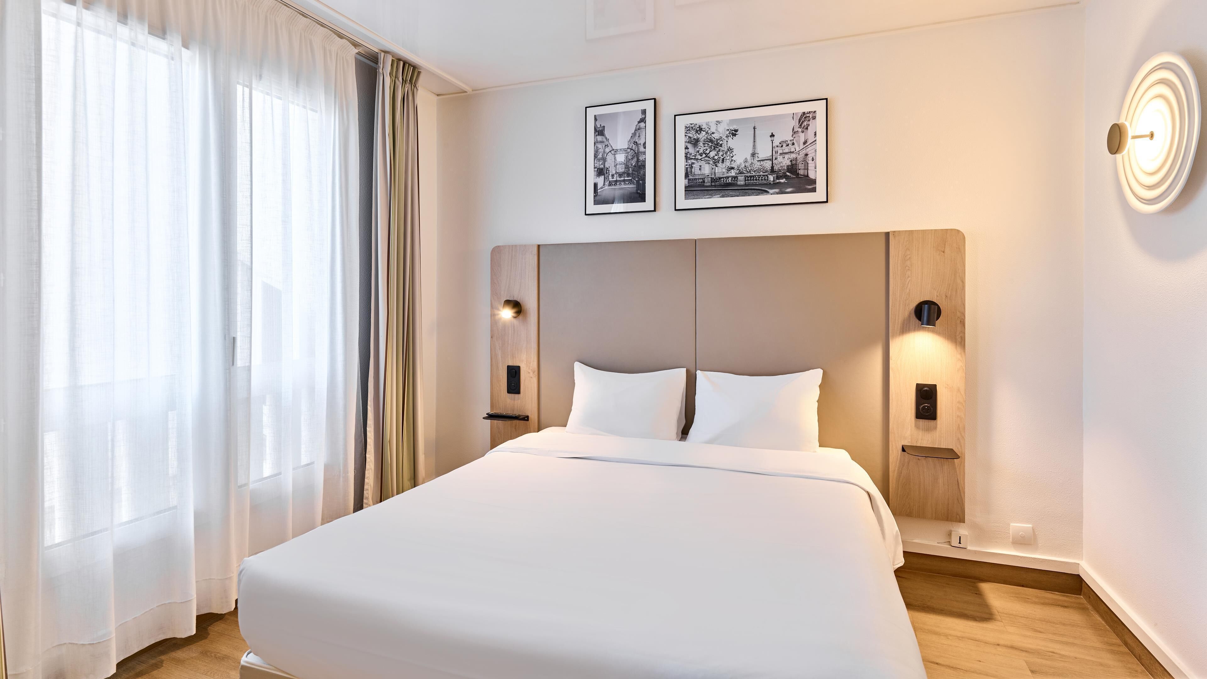 Free cots/infant beds, free WiFi, bed sheets, alarm clocks