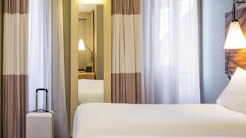 Surmatelas, chambres insonorisées, Wi-Fi gratuit, draps fournis