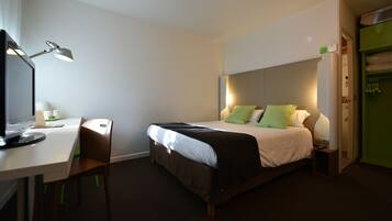 1 chambre, literie de qualité supérieure, bureau, chambres insonorisées