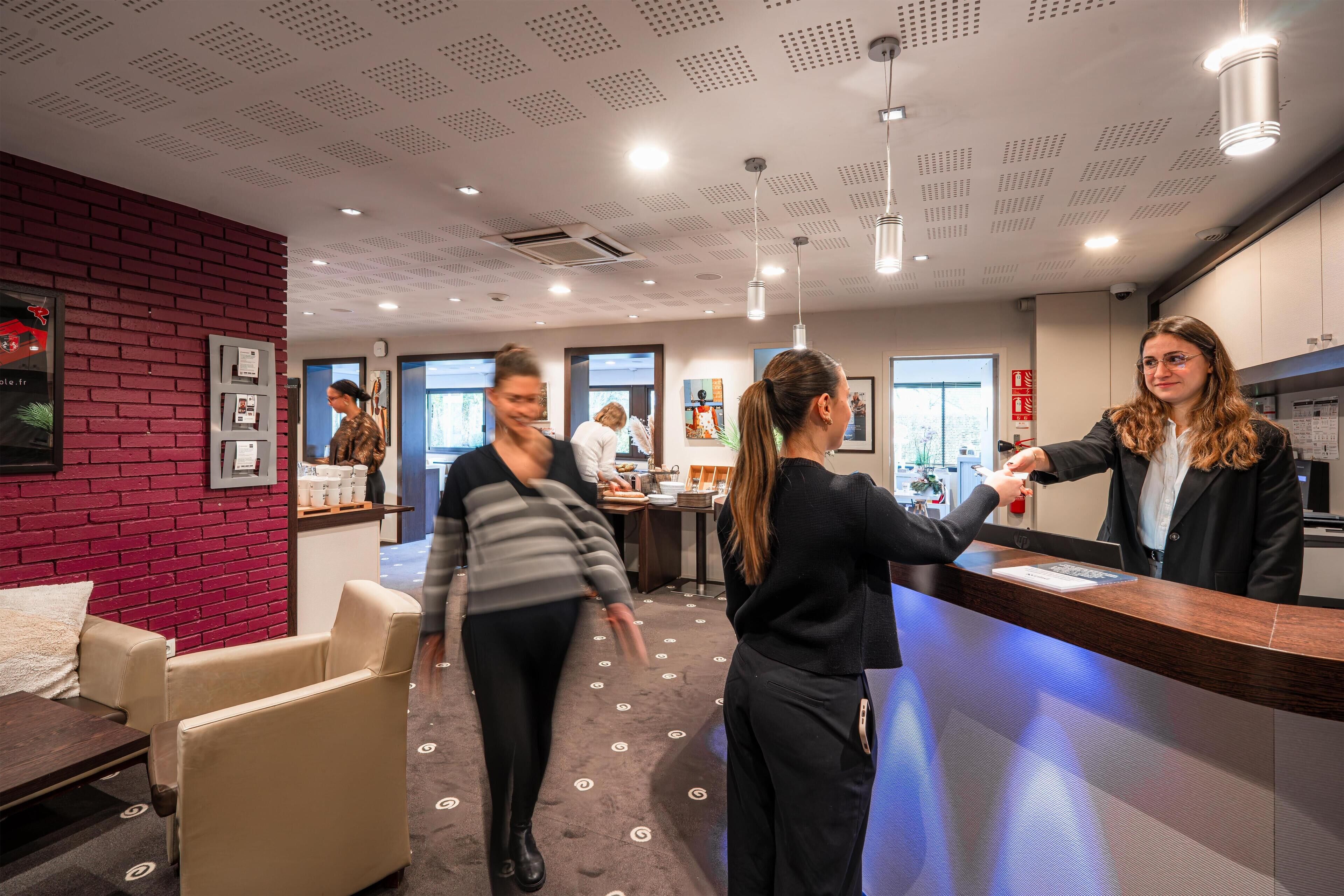 منطقة الاستقبال