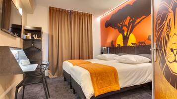 Habitació estàndard, 2 llits individuals | Roba de llit d'alta qualitat i matalassos de la marca Select Comfort