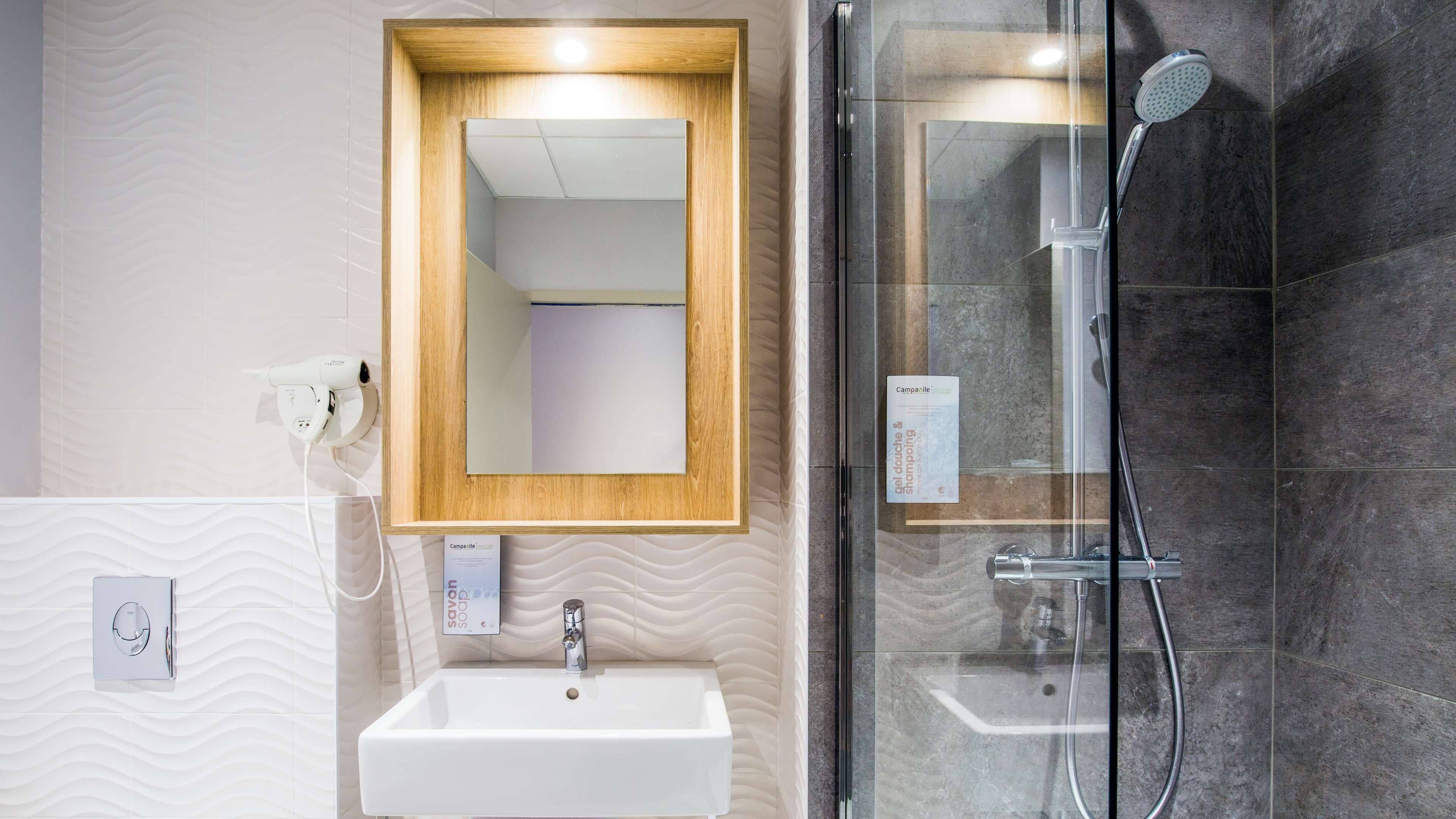 room, 2 single beds (next generation) | bathroom | shower, eco-friendly toiletries, hair dryer, towels