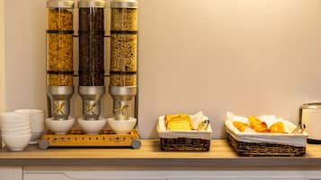 Daily buffet breakfast (EUR 8.50 per person)