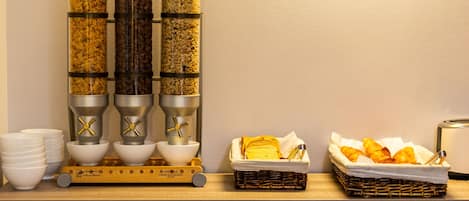 Daily buffet breakfast (EUR 8.50 per person)