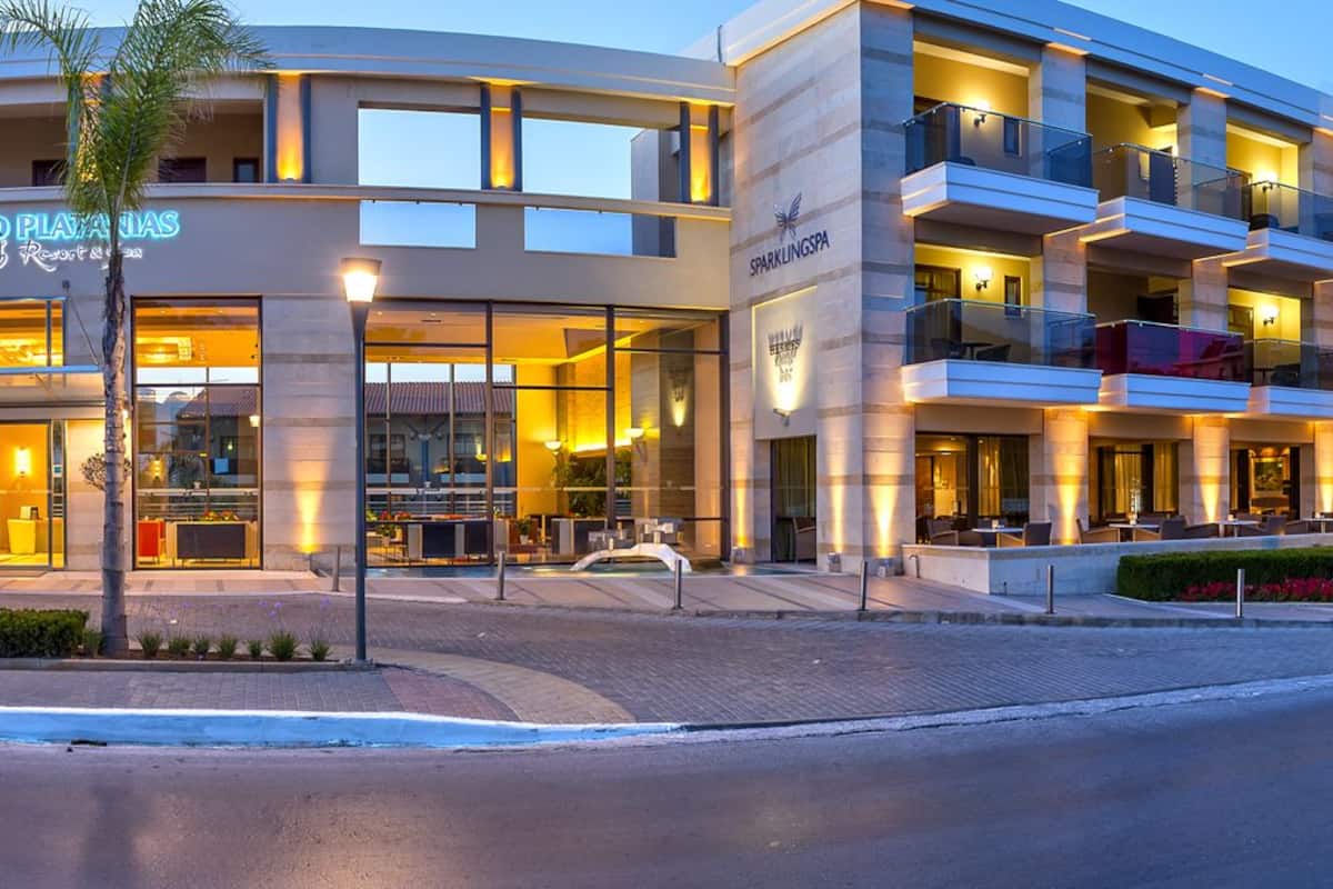 front of property – evening/night