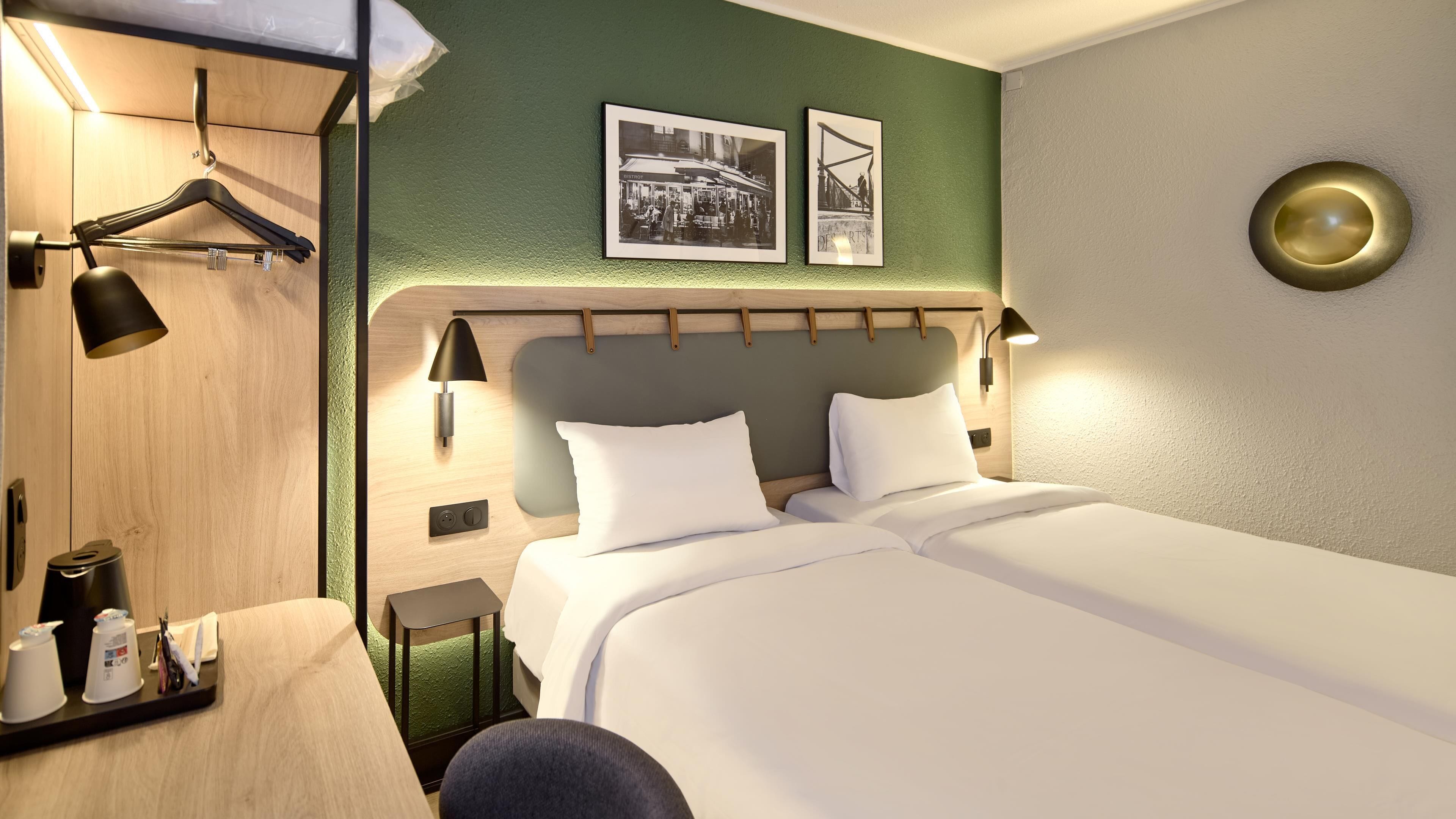 標準客房, 2 張單人床 | 高級寢具、書桌、手提電腦工作空間、遮光窗簾/窗簾