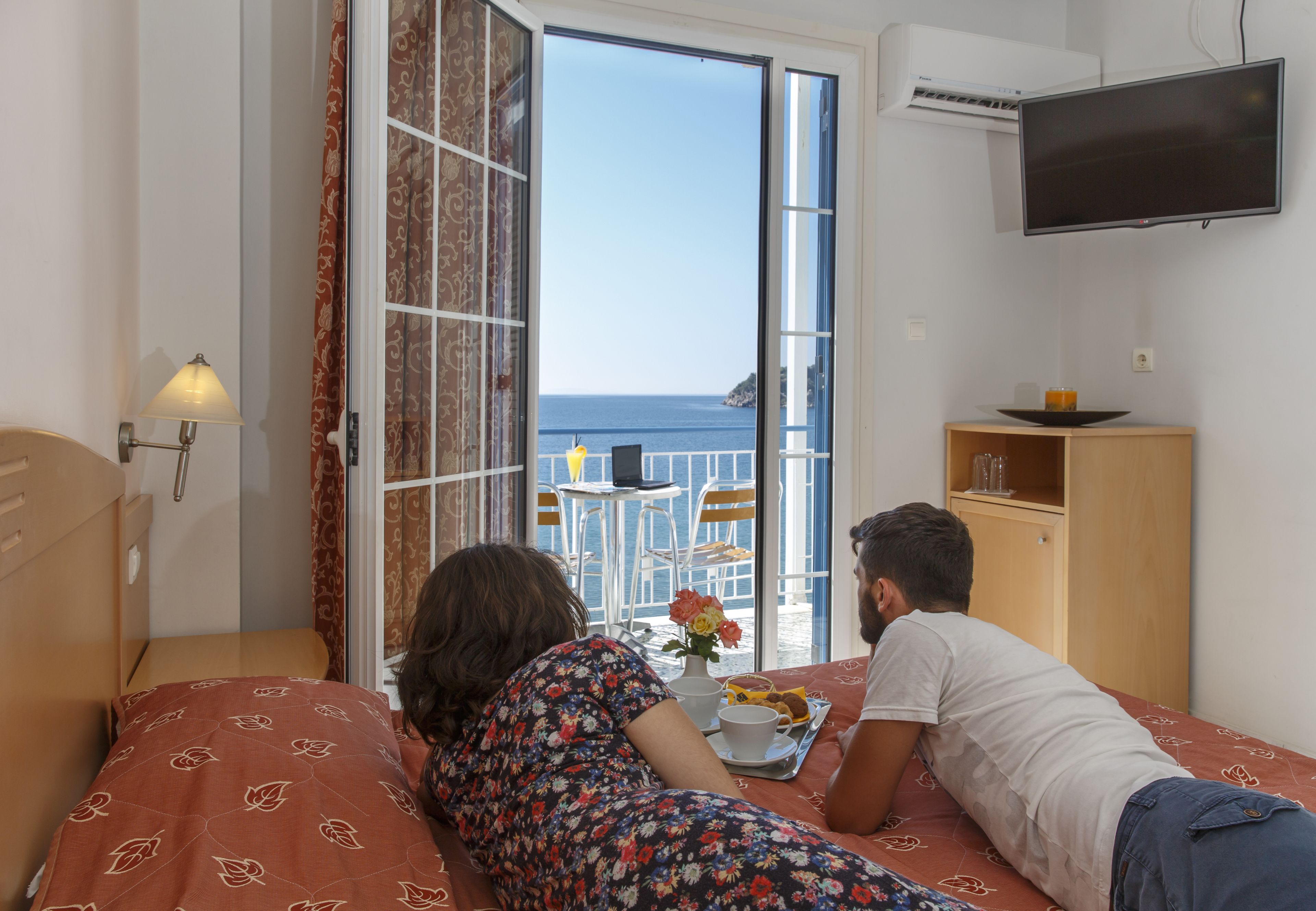 standard double room, sea view | view from room