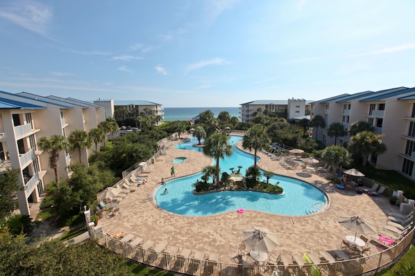 Condo, 2 Bedrooms, 2 Bathrooms, Pool View | Pool