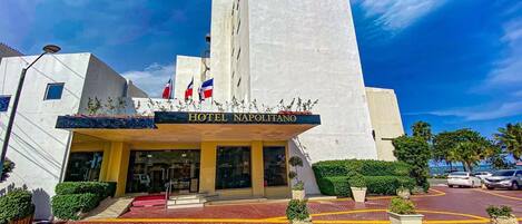 Voorkant van accommodatie