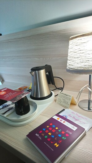 Rom – comfort, 1 dobbeltseng eller 2 enkeltsenger | Kaffe og/eller kaffemaskin