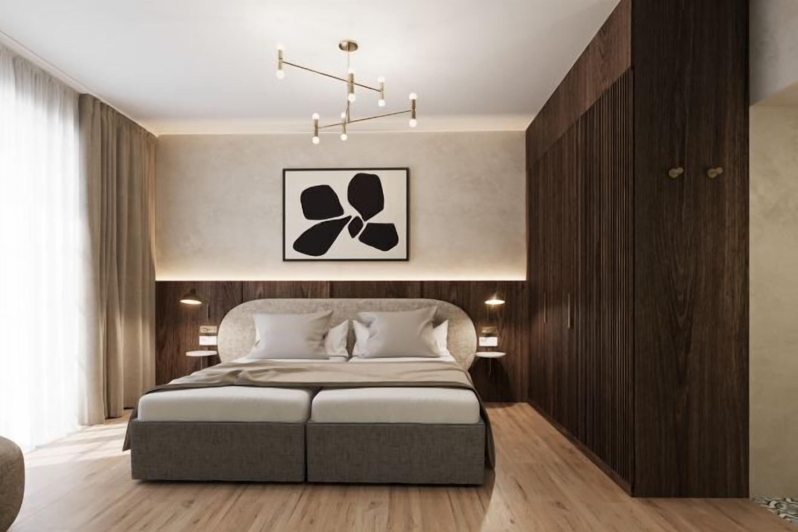 Minibar, in-room safe, desk, blackout curtains