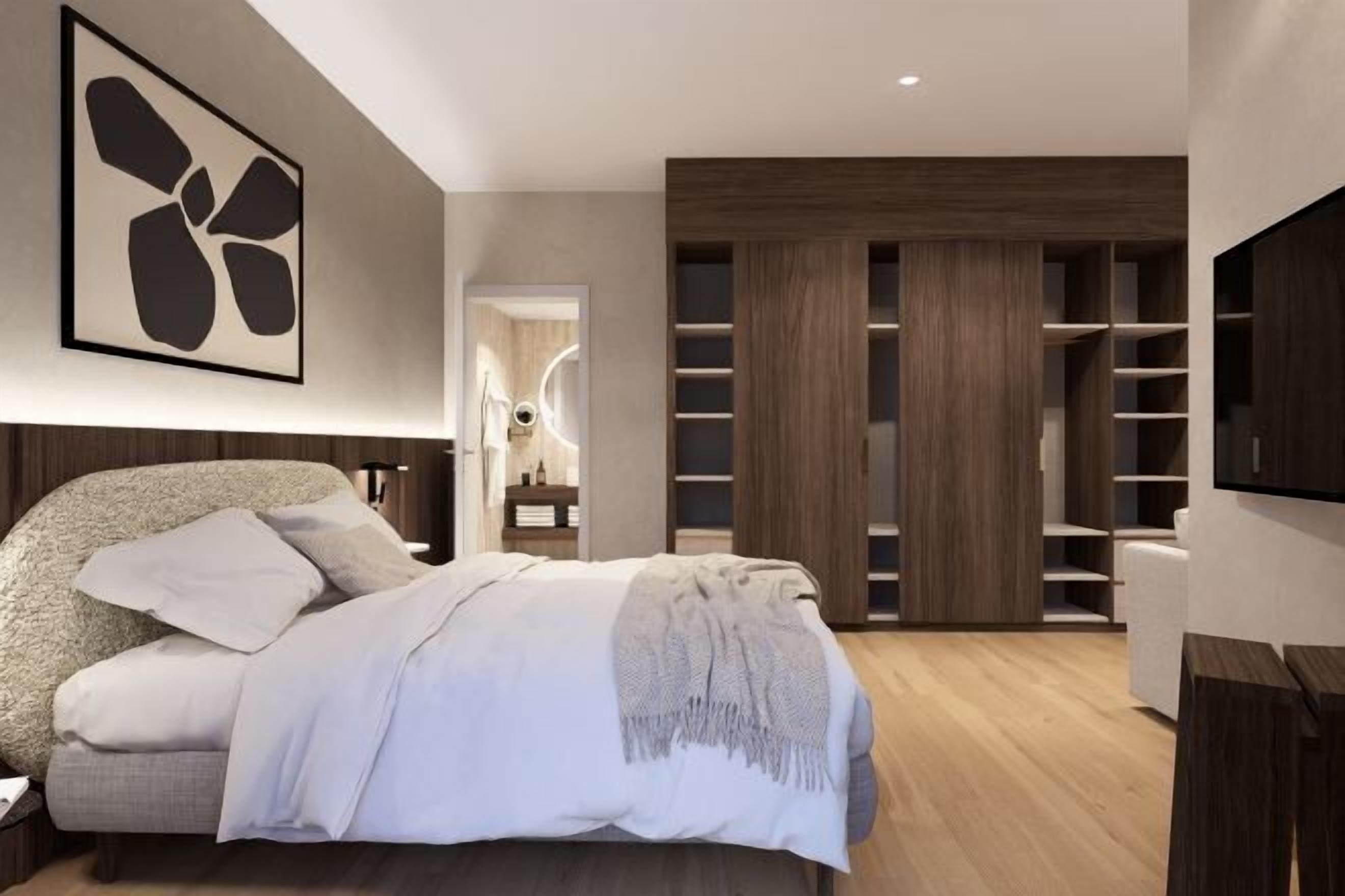 Minibar, in-room safe, desk, blackout curtains