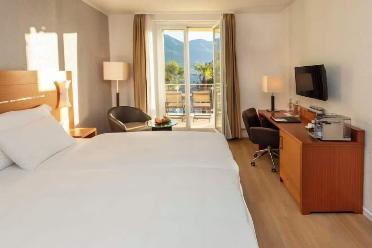 1 slaapkamer, een minibar, een kluis op de kamer, een bureau