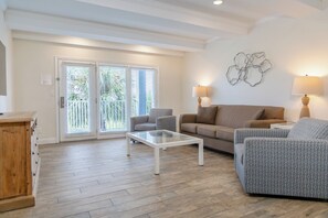 Suite, 2 Bedrooms | Living area | TV, DVD player