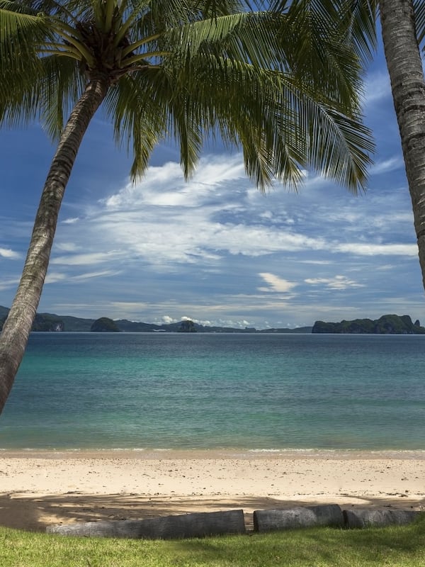 On the beach, beach towels, beach massages, snorkelling