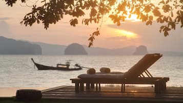 Blick von der Unterkunft