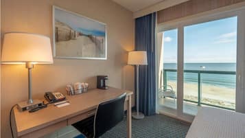 Room, 2 Double Beds, Oceanfront, Balcony | Beach/ocean view