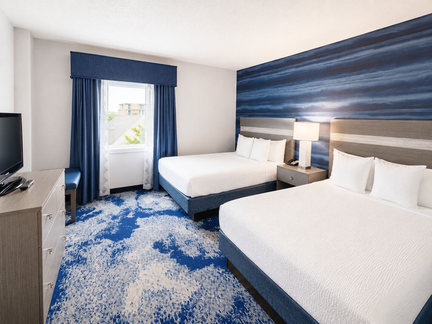 In-room safe, blackout curtains, iron/ironing board, free WiFi