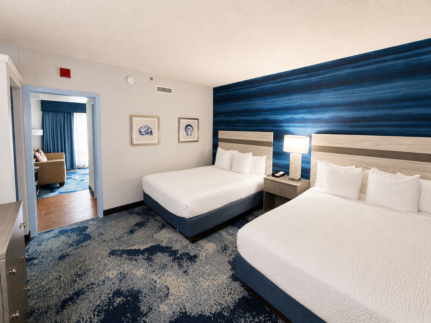 In-room safe, blackout curtains, iron/ironing board, free WiFi